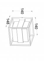 Светильник настенный Oasis Light W1992