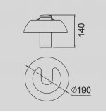 Светильник настенно-потолочный Oasis Light W2253S 