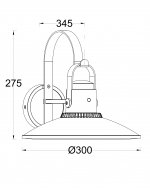 Светильник настенный Oasis Light W2746