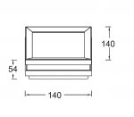 Светильник настенно-потолочный Oasis Light W3342