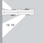 Светильник настенный 2 поворотных модуля Oasis Light W6141-2
