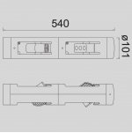 Светильник настенный 2 поворотных модуля Oasis Light W6141-2