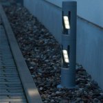 Светильник столб уличный 2 поворотных модуля Oasis Light W6142-2-730