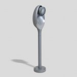 Светильник столб уличный 1 поворотный модуль Oasis Light W6161-580