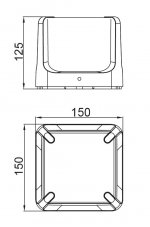 Светильник настенный Oasis Light W6166