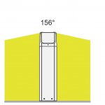 Светильник столб уличный Oasis Light W6167-600