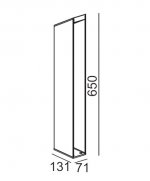 Светильник столб уличный Oasis Light W61812-650