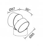 Светильник настенно-потолочный Oasis Light W6261S
