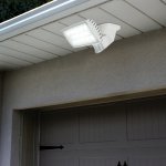 Прожектор настенный-потолочный с 1 поворотными модулями, датчиком движения/освещенности Oasis Light W6295