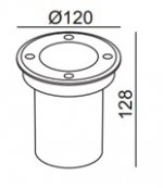 Светильник встраиваемый Oasis Light W77185W