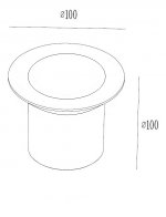 Светильник встраиваемый Oasis Light W77191W