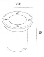 Светильник встраиваемый Oasis Light W77253