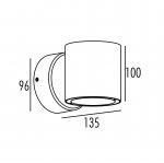 Светильник настенный Oasis Light W78109-Cob-3K