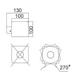 Светильник настенный Oasis Light W1867 W