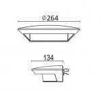 Светильник настенный Oasis Light W1880S S
