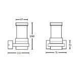Светильник настенный Oasis Light W78023 V