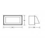 Светильник встраиваемый  Oasis Light W91494 Gb