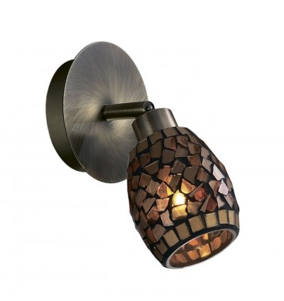 

Светильник Odeon light 2167/1W Glosse бронза