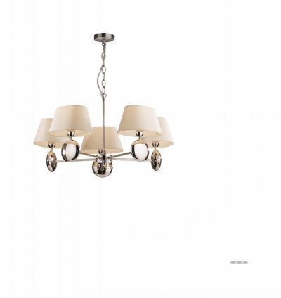 

Люстра Odeon Light 2195/5 хром Hotel, 2195/5