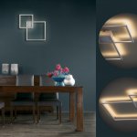 Настенно - потолочный светильник Odeon light 3558/18CL QUADROLED