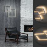 Настенно - потолочный светильник Odeon light 3558/30CL QUADROLED