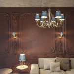 Светильник настенный бра Odeon light 3921/1W NIAGARA