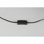 Светильник настольный Omnilux OML-16304-01 (черная собака)