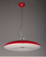 Подвесной светильник Omnilux OML-34706-01 Burgundy