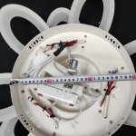 Люстра потолочная светодиодная 120Вт Omnilux OML-45807-120 Glastonbury