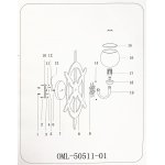 Светильник бра Omnilux OML-50511-01 Fronteira