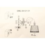 Светильник бра Omnilux OML-54101-01 Campovaglio
