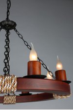 Люстра подвесная Omnilux OML-59303-08 Palmela