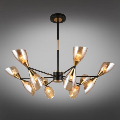 Люстра потолочная Omnilux OML-66807-12 Onno Люстра потолочная Omnilux OML-66807-12 Onno