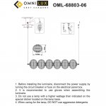 Omnilux OML-68803-06