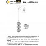 Omnilux OML-68806-03