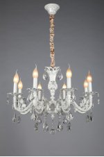 Люстра подвесная Omnilux OML-76903-08 Carbonia