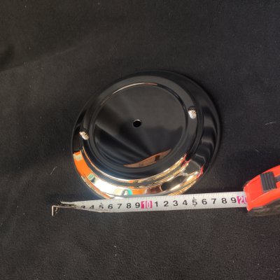 Основание потолочное чаша для светильника 200мм хром 1 вывод