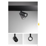 Светильник спот Ideal lux OXY TRACK SINGLE 8W 3000K (224138)