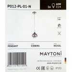Светильник подвесной Maytoni P012-PL-01-N Iceberg