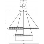 Подвесной светильник Maytoni P097PL-L90G4K Krone