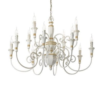 Люстра Ideal lux PALIO SP12 BIANCO (93789)