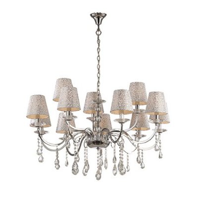 Люстра Ideal Lux PANTHEON SP12 CROMO