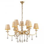Люстра Ideal lux PANTHEON SP9 ORO (88105)