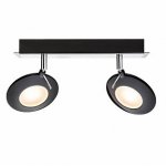 Paulmann 60248 SL Orb Balken 2x3W Schwarz Chrom