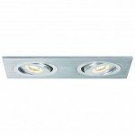 Paulmann 92537 Premium EBL Set Drilled AluDouLED schw