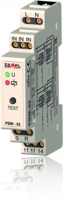 Zamel Реле импульсное с функцией центр. вкл/выкл. IP20 на DIN рейку (PBM-02) Zamel Реле импульсное с функцией центр. вкл/выкл. IP20 на DIN рейку (PBM-02)
