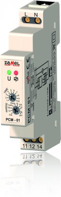 Zamel Реле времени с задержкой на вкл IP20 на DIN рейку (PCM-07/U ) Zamel Реле времени с задержкой на вкл IP20 на DIN рейку (PCM-07/U )