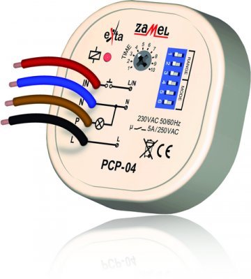 Zamel Реле времени многофункциональное 16А IP40 в монтаж. кор. д60 (PCP-04) Zamel Реле времени многофункциональное 16А IP40 в монтаж. кор. д60 (PCP-04)