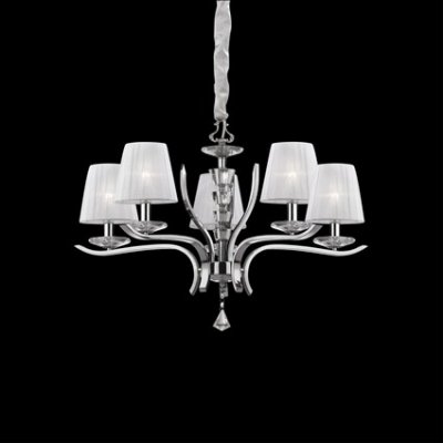 

Люстра Ideal lux PEGASO SP5 BIANCO (66448, PEGASO SP5 BIANCO