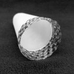 Плафон стекло белый G9 (20мм резьба) OL 1895 Coli